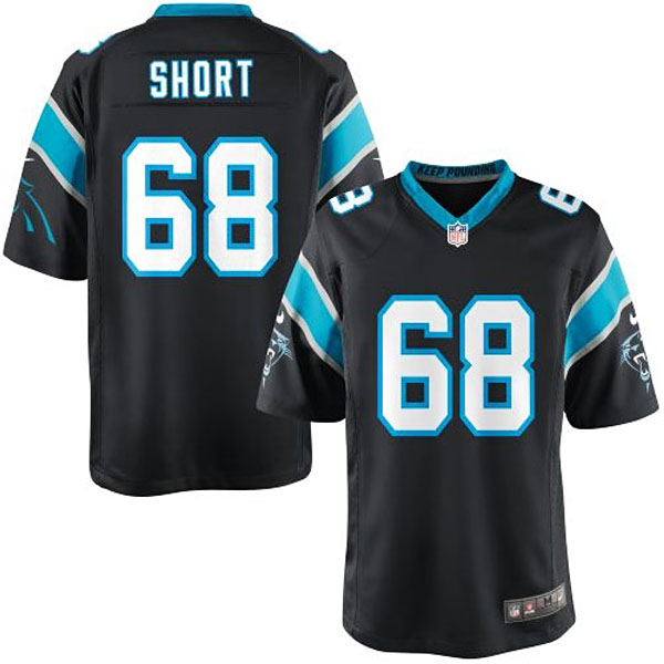 Youth Kawann Short Carolina Panthers #99 Team Color Game Jersey - Black