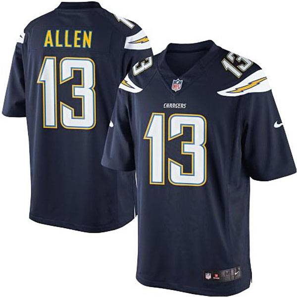 San Diego Chargers #13 Keenan Allen Navy Blue Team Color Limited Jersey