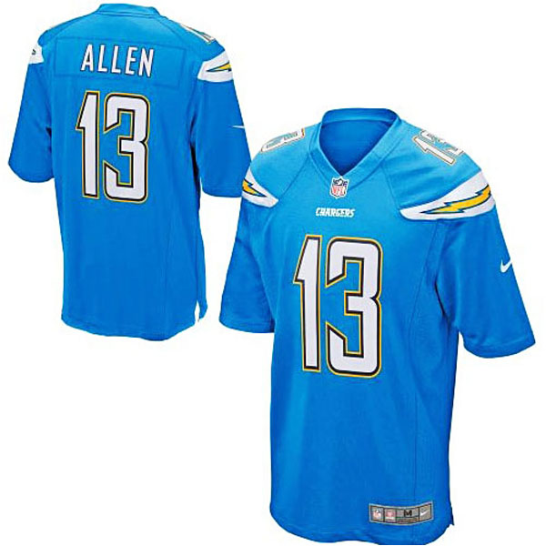 San Diego Chargers #13 Keenan Allen Powder Blue Alternate Game Jersey