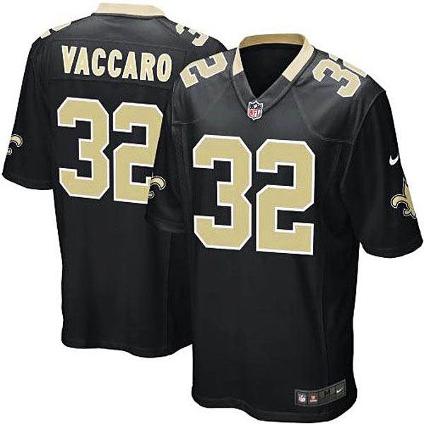 New Orleans Saints #32 Kenny Vaccaro Black Game Jersey New Orleans Saints #32 Kenny Vaccaro Black Game Jersey