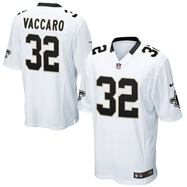 New Orleans Saints #32 Kenny Vaccaro White Game Jersey New Orleans Saints #32 Kenny Vaccaro White Game Jersey