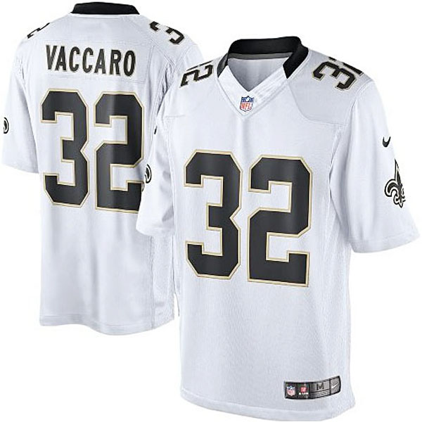 New Orleans Saints #32 Kenny Vaccaro White Limited Jersey New Orleans Saints #32 Kenny Vaccaro White Limited Jersey