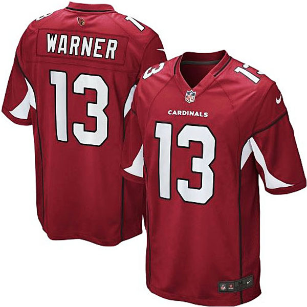 Arizona Cardinals #13 Kurt Warner Cardinal Retired Player Game Jersey