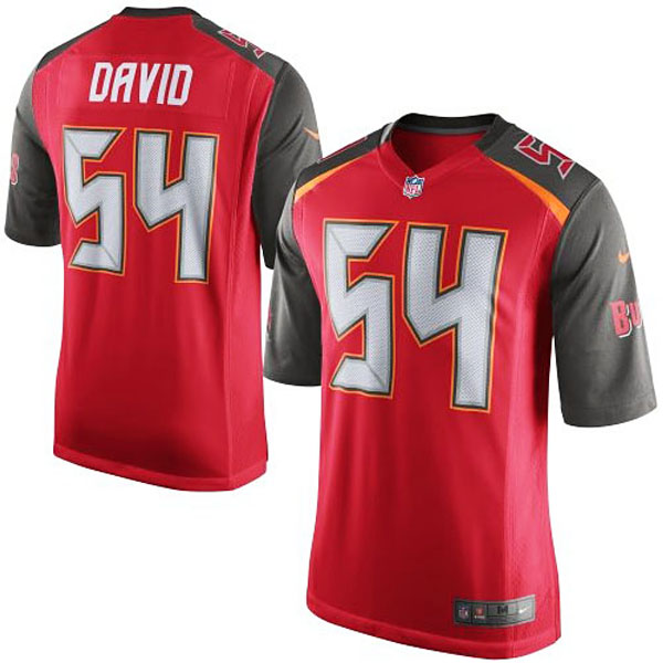Tampa Bay Buccaneers #54 Lavonte David Red Game Jersey