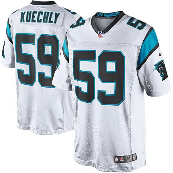 Carolina Panthers #59 Luke Kuechly White Limited Jersey
