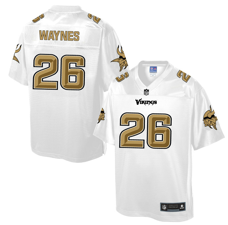 Minnesota Vikings #26 Trae Waynes White Pro Line Fashion Jersey Minnesota Vikings #26 Trae Waynes White Pro Line Fashion Jersey