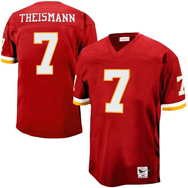 Mitchell & Ness Joe Theismann Washington Redskins #7 Authentic Retired Player Jersey - Burgundy