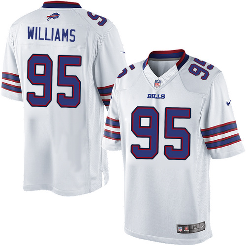 Buffalo Bills #95 Kyle Williams White Limited Jersey