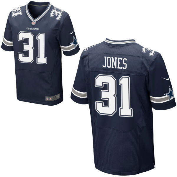 2015 Draft 27th Overall Pick Dallas Cowboys #31 Byron Jones Elite Navy Jersey