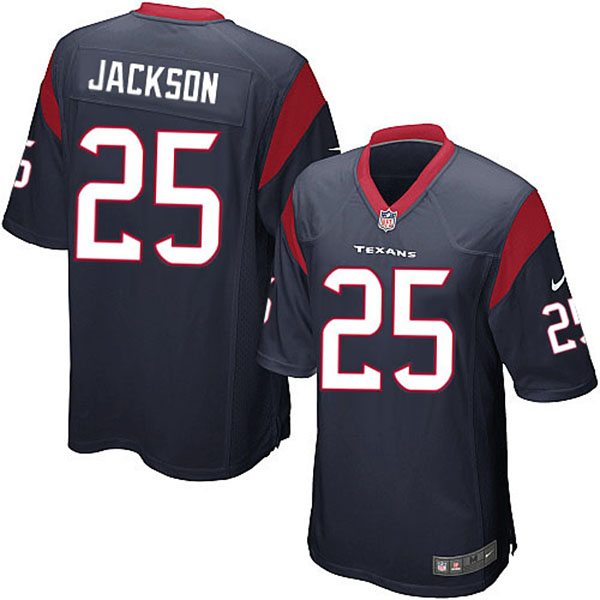 TexansKareem Jackson Game Blue Jersey TexansKareem Jackson Game Blue Jersey