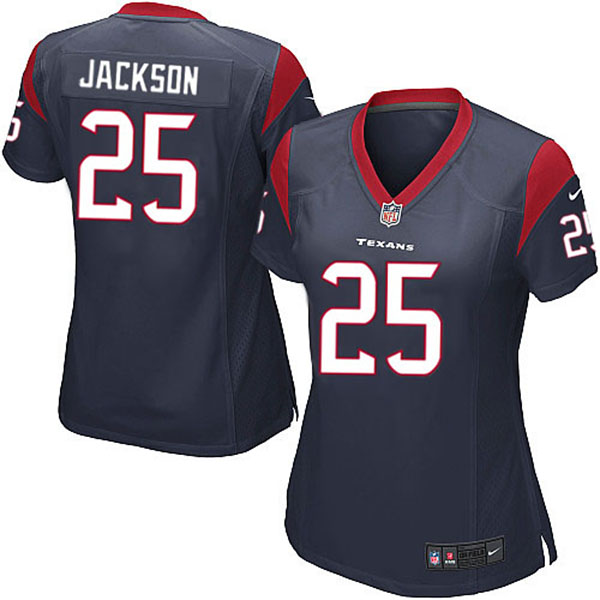 Women Texans Kareem Jackson Limited Blue Jersey