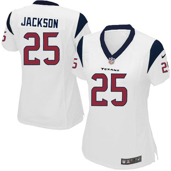 Women Texans Kareem Jackson Limited White Jersey