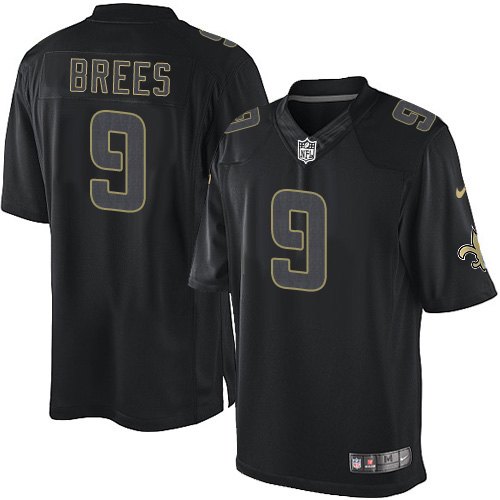 New Orleans Saints Drew Brees Black Limited Impact Jersey New Orleans Saints Drew Brees Black Limited Impact Jersey