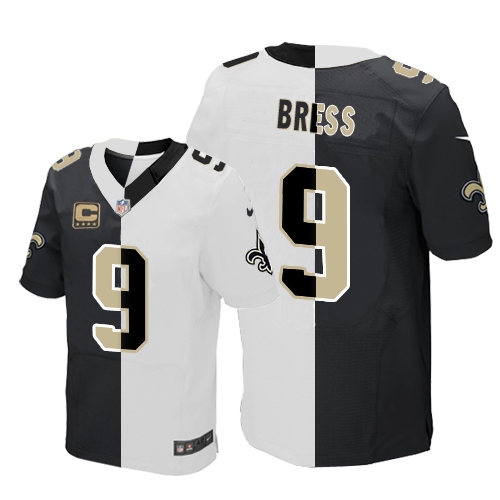 New Orleans Saints Drew Brees Two Tone Game Team Road C Patch Jersey New Orleans Saints Drew Brees Two Tone Game Team Road C Patch Jersey