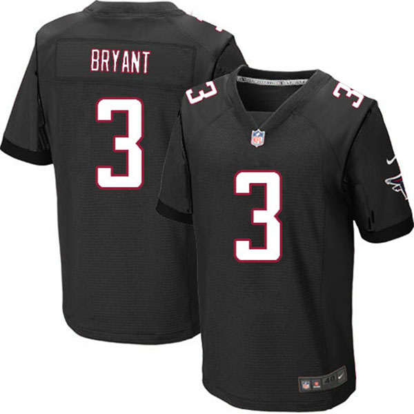 Atlanta Falcons #3 Matt Bryant Elite Black Jersey