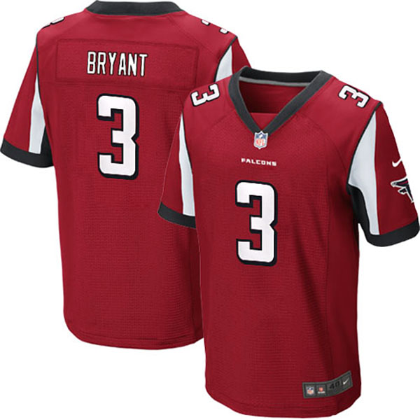 Atlanta Falcons #3 Matt Bryant Elite Red Jersey