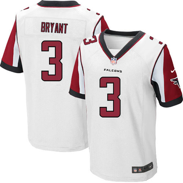 Atlanta Falcons #3 Matt Bryant Elite White Jersey