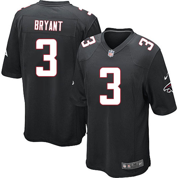 Atlanta Falcons #3 Matt Bryant Game Black Jersey