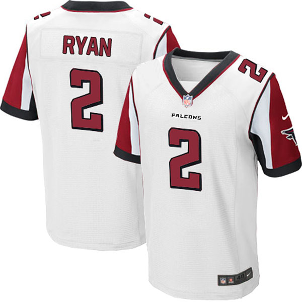 Atlanta Falcons #2 Matt Ryan Elite White Jersey