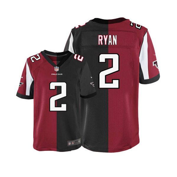 Atlanta Falcons #2 Matt Ryan Game Two Tone Team Alternate Jersey