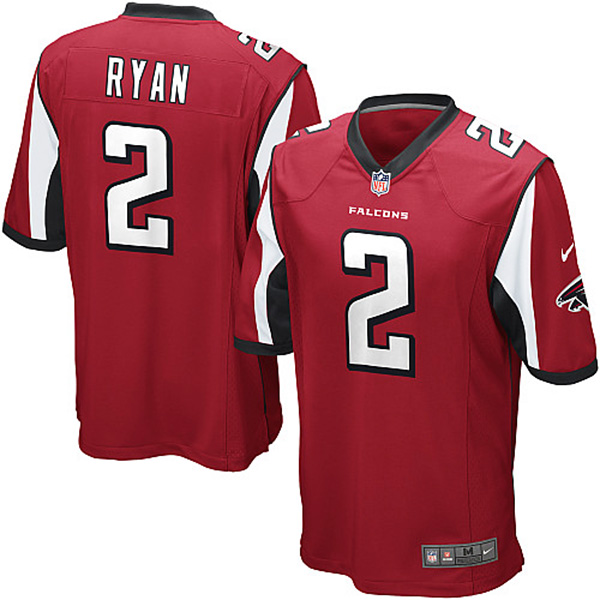 Atlanta Falcons #2 Matt Ryan Limited Red Jersey