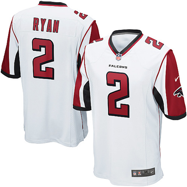Atlanta Falcons #2 Matt Ryan Limited White Jersey