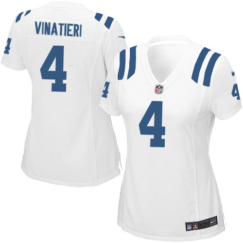 Women Indianapolis Colts Adam Vinatieri White Elite Jersey Women Indianapolis Colts Adam Vinatieri White Elite Jersey