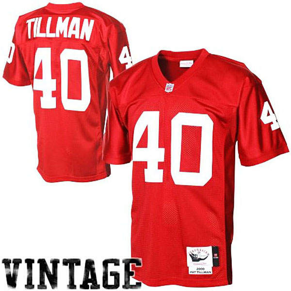 Arizona Cardinals #40 Pat Tillman Mitchell & Ness Cardinal Authentic Throwback Jersey Arizona Cardinals #40 Pat Tillman Mitchell & Ness Cardinal Authentic Throwback Jersey