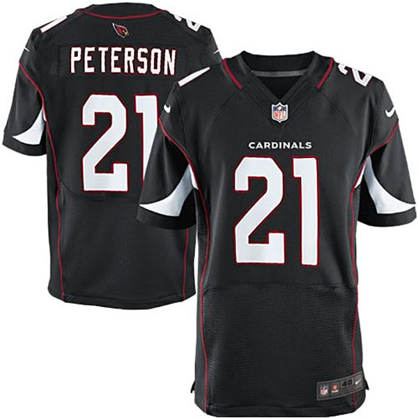Arizona Cardinals #21 Patrick Peterson Black Elite Jersey