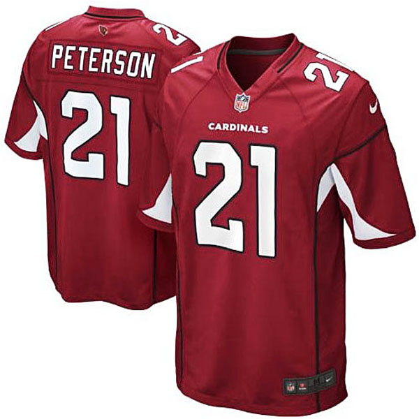 Arizona Cardinals #21 Patrick Peterson Cardinal Game Jersey