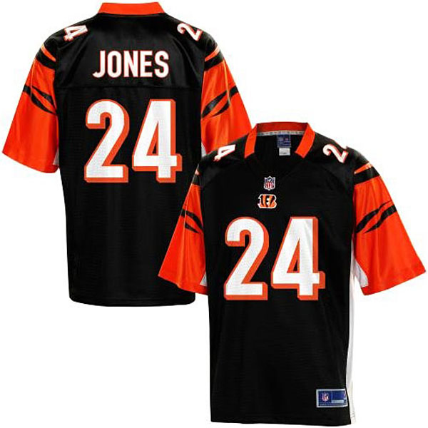 Pro Line Cincinnati Bengals #24 Adam Jones Team Color Jersey