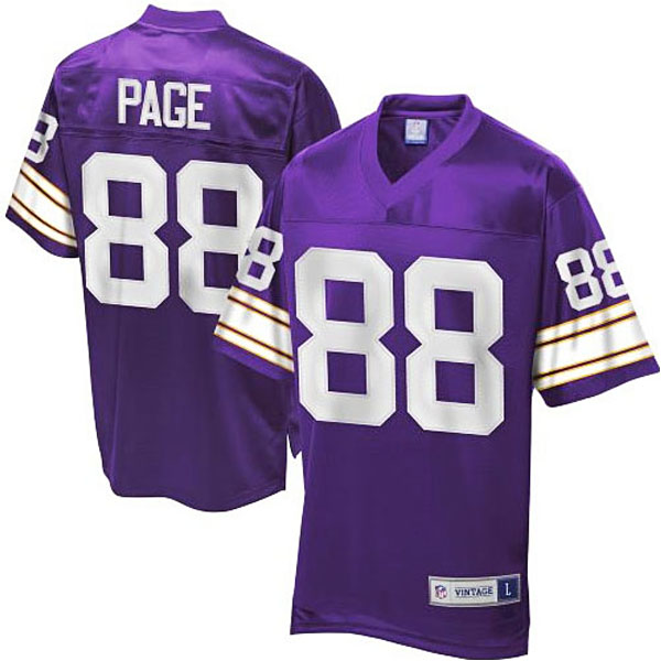 Pro Line Minnesota Vikings #88 Alan Page Retired Player Jersey Pro Line Minnesota Vikings #88 Alan Page Retired Player Jersey