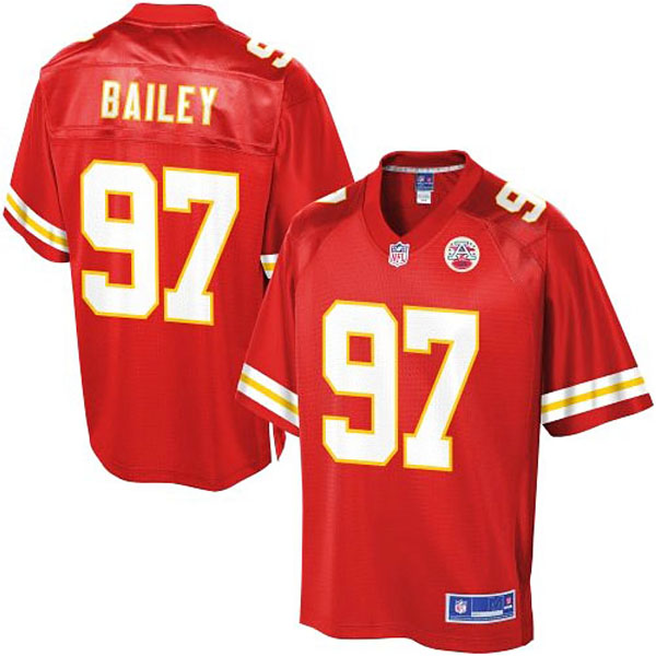 Pro Line Kansas City Chiefs #97 Allen Bailey Team Color Jersey Pro Line Kansas City Chiefs #97 Allen Bailey Team Color Jersey