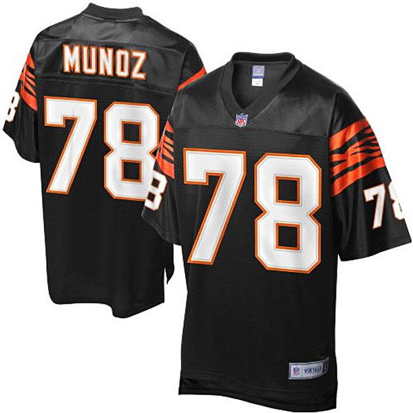Pro Line Cincinnati Bengals #78 Anthony Munoz Retired Player Jersey With Super Bowl LVI Patch