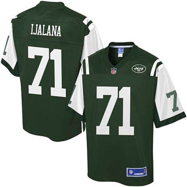 Pro Line New York Jets #71 Ben Ijalana Team Color Jersey Pro Line New York Jets #71 Ben Ijalana Team Color Jersey