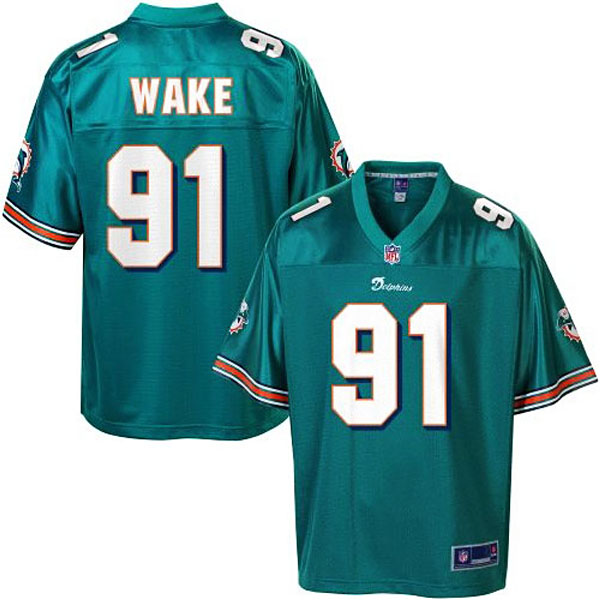 Youth Pro Line Cameron Wake Miami Dolphins #91 Pro Line Team Color Jersey-Aqua Youth Pro Line Cameron Wake Miami Dolphins #91 Pro Line Team Color Jersey-Aqua