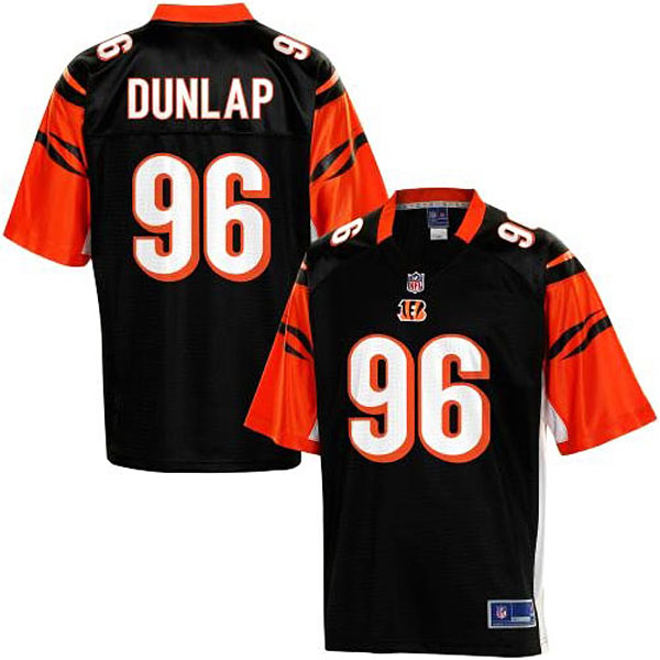 Pro Line Cincinnati Bengals #96 Carlos Dunlap Team Color Jersey Pro Line Cincinnati Bengals #96 Carlos Dunlap Team Color Jersey