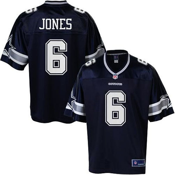 Pro Line Dallas Cowboys #6 Chris Jones Team Color Jersey Pro Line Dallas Cowboys #6 Chris Jones Team Color Jersey