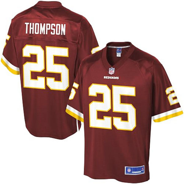 Pro Line Washington Redskins #25 Chris Thompson Team Color Jersey