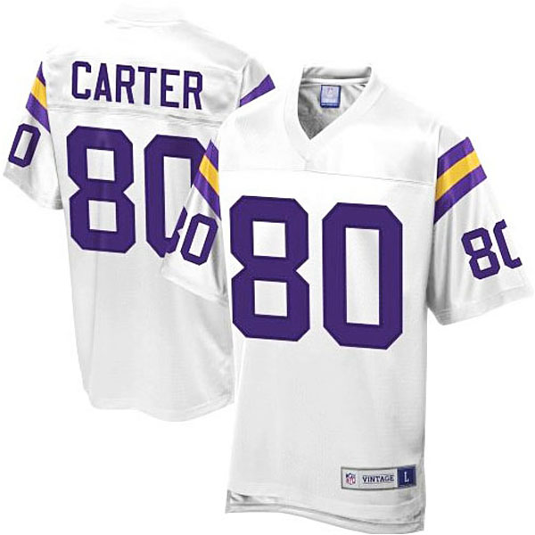 Pro Line Minnesota Vikings #80 Cris Carter Retired Player Jersey Pro Line Minnesota Vikings #80 Cris Carter Retired Player Jersey