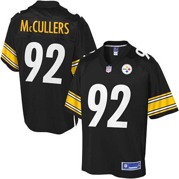 Pro Line Pittsburgh Steelers #92 Daniel McCullers Team Color Jersey Pro Line Pittsburgh Steelers #92 Daniel McCullers Team Color Jersey