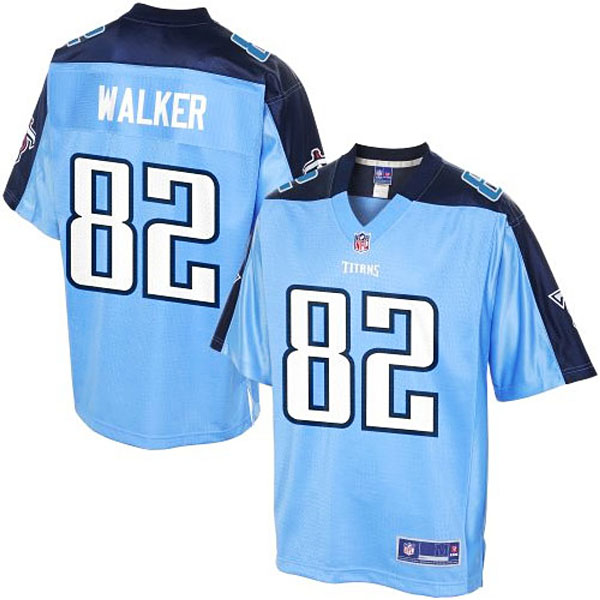 Pro Line Tennessee Titans #82 Delanie Walker Team Color Jersey Pro Line Tennessee Titans #82 Delanie Walker Team Color Jersey
