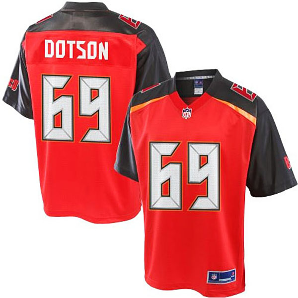 Pro Line Demar Dotson Red Tampa Bay Buccaneers #69 Jersey Pro Line Demar Dotson Red Tampa Bay Buccaneers #69 Jersey