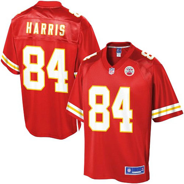 Pro Line Kansas City Chiefs #84 Demetrius Harris Team Color Jersey