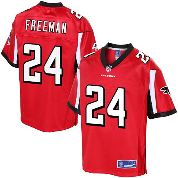 Pro Line Atlanta Falcons #24 Devonta Freeman Team Color Jersey 