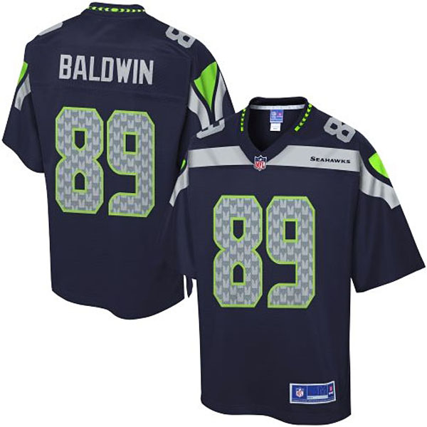 Pro Line Seattle Seahawks #89 Doug Baldwin Team Color Jersey Pro Line Seattle Seahawks #89 Doug Baldwin Team Color Jersey