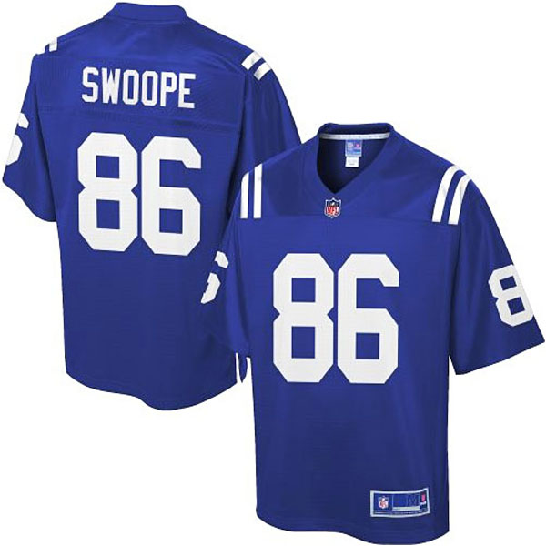 Pro Line Indianapolis Colts #86 Erik Swoope Team Color Jersey