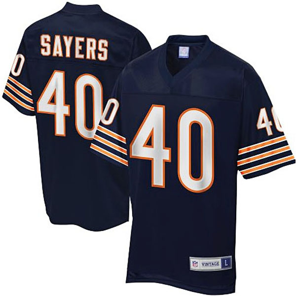 Pro Line Chicago Bears #40 Gale Sayers Retired Player Jersey