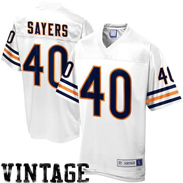 Pro Line Chicago Bears #40 Gale Sayers Retired Player Jersey