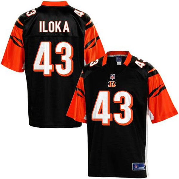 Pro Line Cincinnati Bengals #43 George Iloka Team Color Jersey Pro Line Cincinnati Bengals #43 George Iloka Team Color Jersey